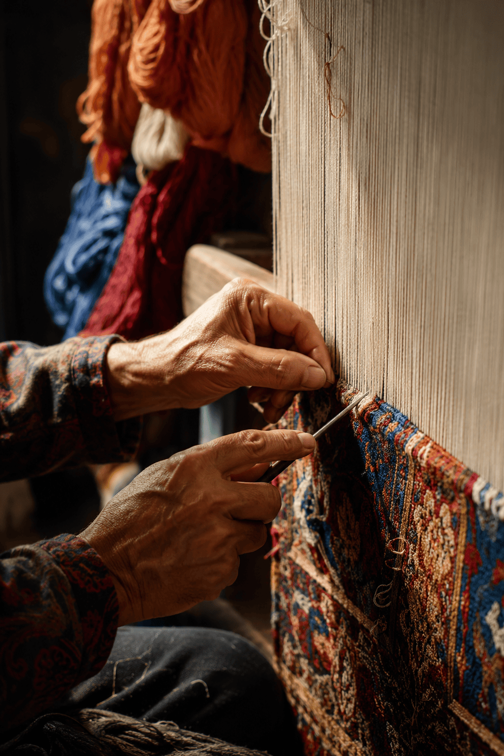 قالی دستباف ملایری